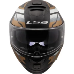 Casco Integrale Ls2 Ff800 Storm II Tracker Nero Oro