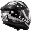 Casco Integrale Ls2 FF808 Stream II Galdam Nero Bianco