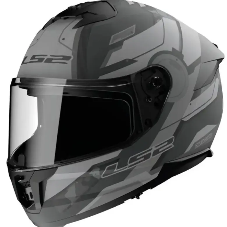 Casco Integrale Ls2 FF808 Stream II Shadow Titanio Grigio Opaco