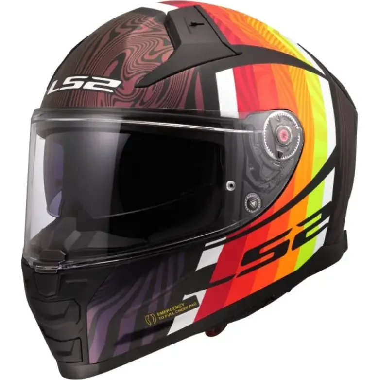 Casco Integrale Ls2 FF811 Vector II Freedom Nero Chameleon