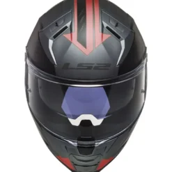 Casco Integrale Ls2 FF811 Vector II Splitter Titanio Rosso