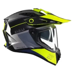 Casco Integrale Mt Helmets Hs218Sv Track B5 Sv Aries Opaco
