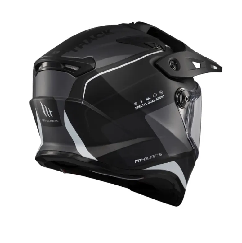 Casco Integrale Mt Helmets Hs218Sv Track B1 Sv Aries Opaco