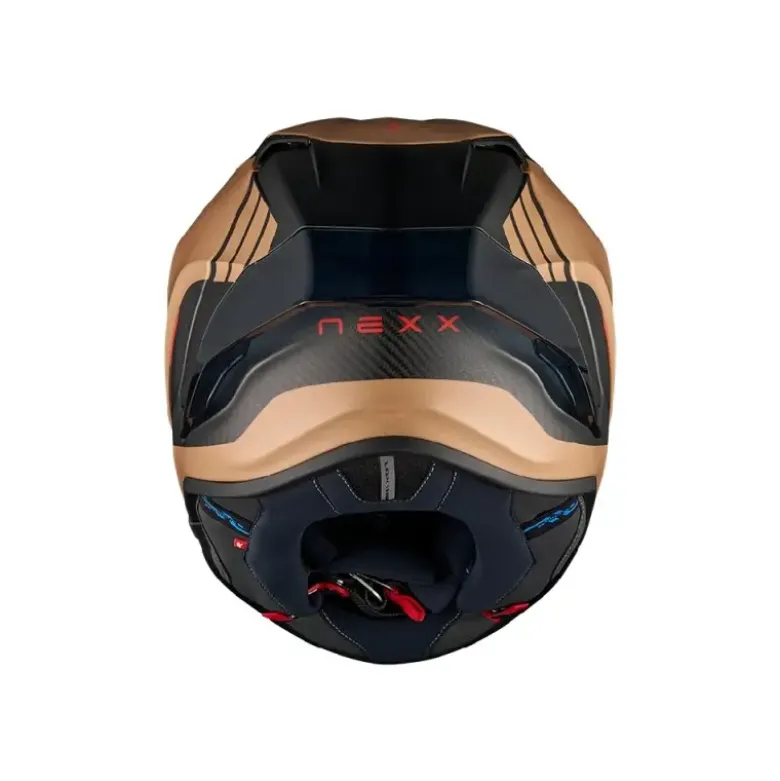 Casco Integrale Nexx X.R3R Apex Carbonio Rame Opaco