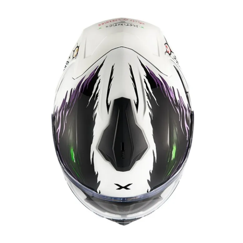 Casco integrale Nexx Y.100R Night Rider Sport White