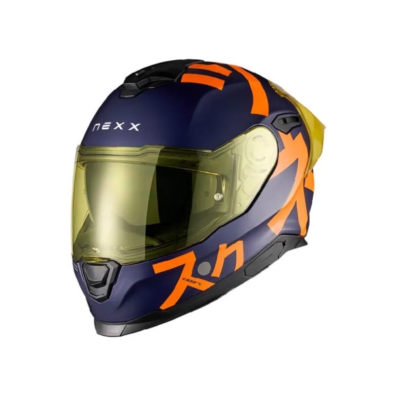 Casco integrale Nexx Y.100R Nippon Indigo Blu Mt