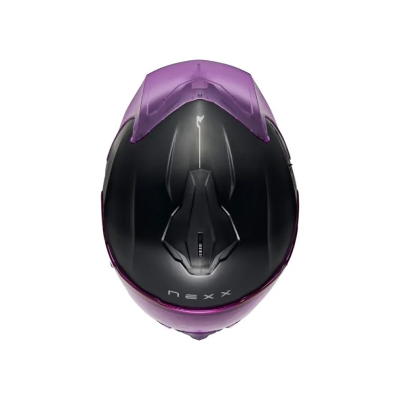 Casco integrale Nexx Y.100R Subsonic Nero Rosa Opaco