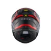 Casco integrale Nexx Y.100R Urbangram Nero Rosso Opaco