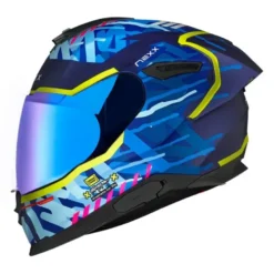 Casco integrale Nexx Y.100R Urbangram Sport Indigo Blue Mt