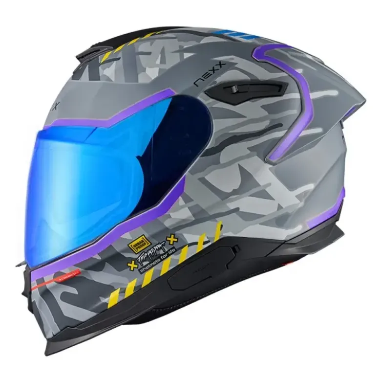 Casco integrale Nexx Y.100R Urbangram Sport Nardo Grey Mt