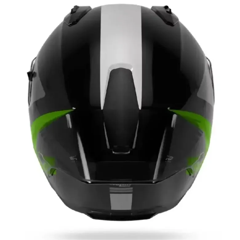 Casco Integrale Nolan N60-6 Sport Contrasto 358 Nero Verde Fluo