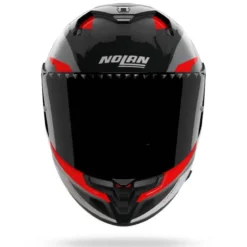 Casco Integrale Nolan X-904 Ultra Carbon Calibro Quin 354 Carbonio Antracite Rosso Lucido