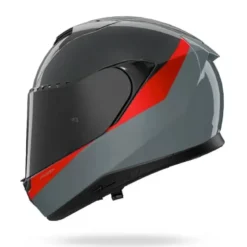 Casco Integrale Nolan X-904 Ultra Carbon Verniciatura Speciale 344 Carbonio Grigio Rosso Opaco