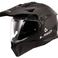 Casco Integrale On-Off Touring Ls2 MX702 Pioneer II Nero Opaco