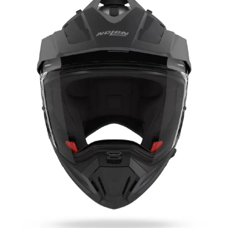 Casco Integrale On-Off Tourning Nolan N70-2 X 06 Selvado 347 Nero Grigio Lava Bianco Sabbia
