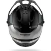 Casco Integrale On-Off Tourning Nolan N70-2 X 06 Turbine 349 Bianco Nero Grigio Lucido