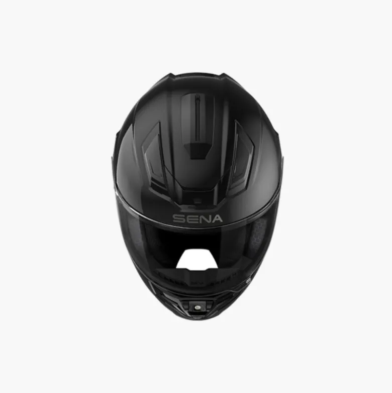 Casco Integrale Sena Phantom Nero Opaco con Interfono e Luci Anteriori e Posteriori