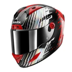Casco Integrale Shark Aeron Edgy Carbon Rosso Chrome