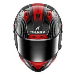 Casco Integrale Shark Aeron Edgy Carbon Rosso Chrome
