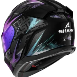 Casco Integrale Shark D-Skwal 3 Blast-R Nero Verde Glitter