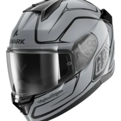 Casco Integrale Shark D-Skwal 3 Drone Silver Nero