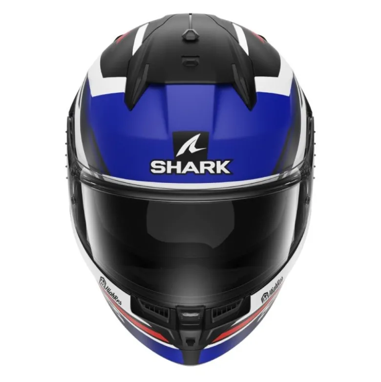 Casco Integrale Shark D-Skwal 3 Firstlap Nero Opaco Blu Rosso