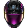 Casco Integrale Shark D-Skwal 3 Mayfer Nero Viola Glitter