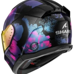 Casco Integrale Shark D-Skwal 3 Mayfer Nero Viola Glitter