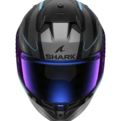 Casco Integrale Shark D-Skwal 3 Sizler Nero Antracite Blu Opaco