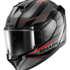 Casco Integrale Shark D-Skwal 3 Sizler Nero Antracite Rosso