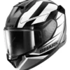Casco Integrale Shark D-Skwal 3 Sizler Nero Bianco Antracite