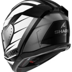 Casco Integrale Shark D-Skwal 3 Sizler Nero Bianco Antracite