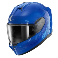 Casco Integrale Shark D-Skwal 3 Sp Lyne Blu Silver Lucido