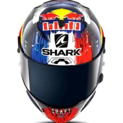 Casco Integrale Shark Race-R Pro Gp 06 Carbon Replica Zarco Chakra Viola Blu