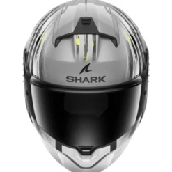 Casco Integrale Shark Ridill 2 Assya Grigio Antracite Giallo