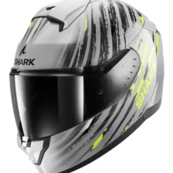Casco Integrale Shark Ridill 2 Assya Grigio Antracite Giallo
