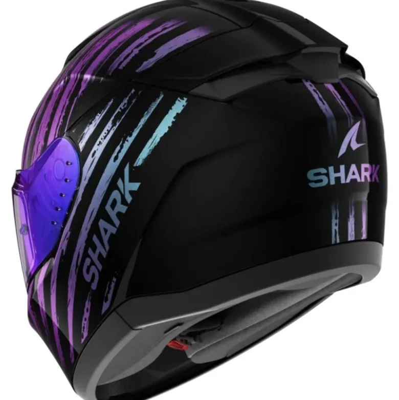 Casco Integrale Shark Ridill 2 Assya Nero Glitter