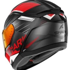 Casco Integrale Shark Ridill 2 Bersek Nero Antracite Rosso