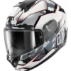 Casco Integrale Shark Ridill 2 Matrix Camo Bianco Silver Rosso