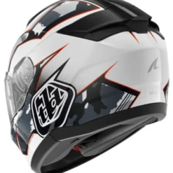 Casco Integrale Shark Ridill 2 Matrix Camo Bianco Silver Rosso