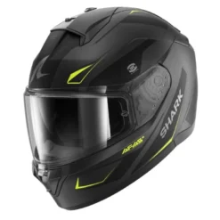 Casco Integrale Shark Ridill 2 Mekarium Antracite Giallo Opaco