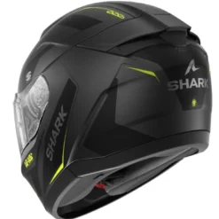 Casco Integrale Shark Ridill 2 Mekarium Antracite Giallo Opaco