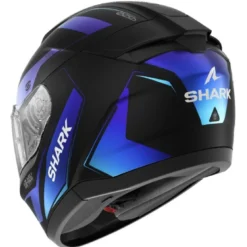 Casco Integrale Shark Ridill 2 Mekarium Nero Blu Opaco