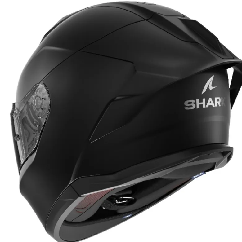 Casco Integrale Shark Skwal Cup Blank Nero Opaco
