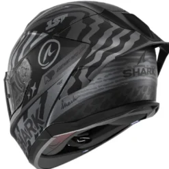 Casco Integrale Shark Skwal Cup Speed-Fancy Nero Antracite Silver Opaco