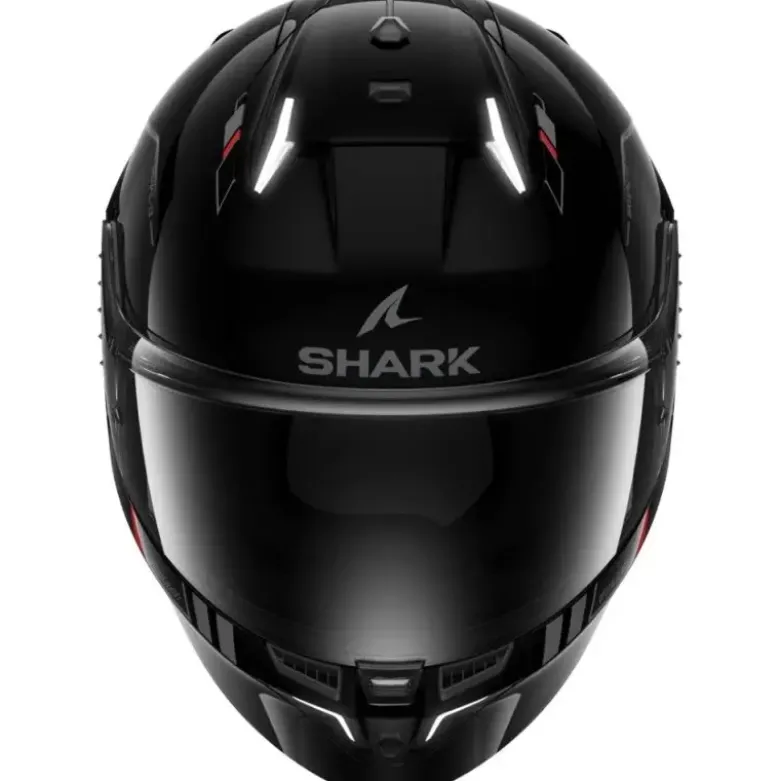 Casco Integrale Shark Skwal i3 Blank Sp Nero Antracite Rosso