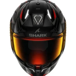 Casco Integrale Shark Skwal i3 Linik Nero Antracite Rosso