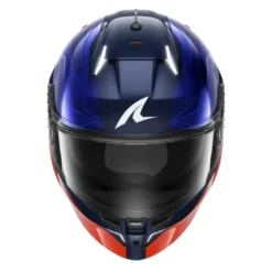 Casco Integrale Shark Skwal i3 Mekarium Blu Arancione Lucido