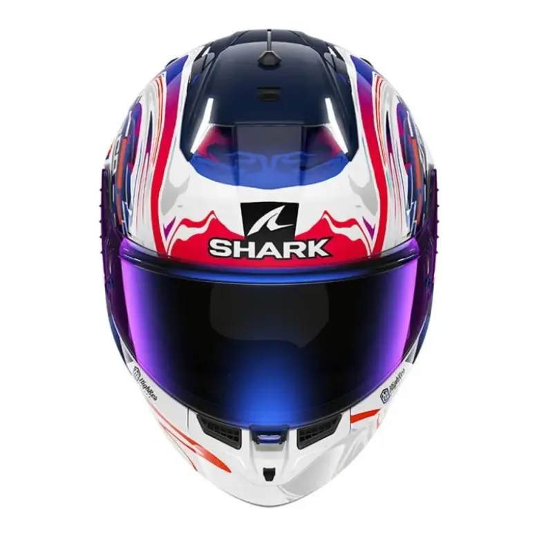 Casco Integrale Shark Skwal i3 Replica Zarco GP FCE Bianco Viola Blu