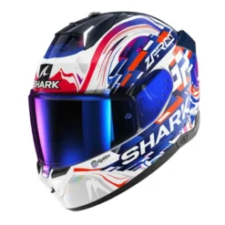 Casco Integrale Shark Skwal i3 Replica Zarco GP FCE Bianco Viola Blu